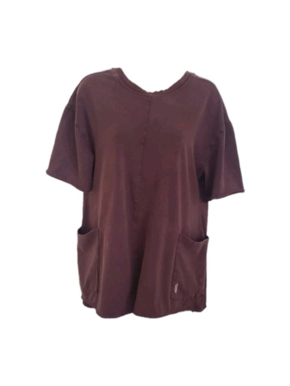 NEW FREE PEOPLE MOVEMENT HOT SHOT TEE ROMPER XSMALL DARK ESPRESSO
